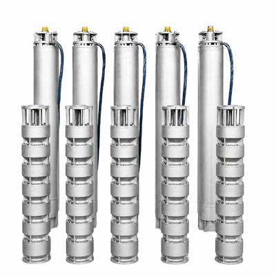 6 Inch Duplex Stainless Steel 2205 Deep Well Submersible Pump with 15 m³/h Flow and 180m Head
