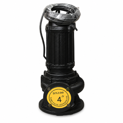 100WQ80-20-7.5kW Submersible Sewage Pump with 80m³/h Flow, 20m Head and 7.5kW Motor for Wastewater Drainage