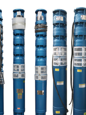 Cast Iron Deep Well Submersible Pump 13kw Power 8 Inch Pump Diameter