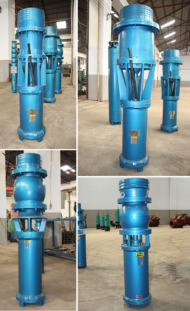 Low Head Lift Submersible Axial Flow Pump , Vertical Axial Flow