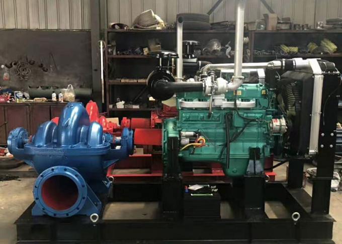 Horizontal Double Suction Vertically Split Casing Water Pump Power ...