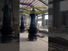 315KW, 9000m³/h, 8.16m head ZQB submersible axial flow pump